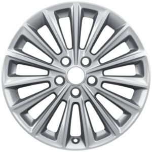 Platišče iz lahke zlitine 17" s 15 kraki, srebrn